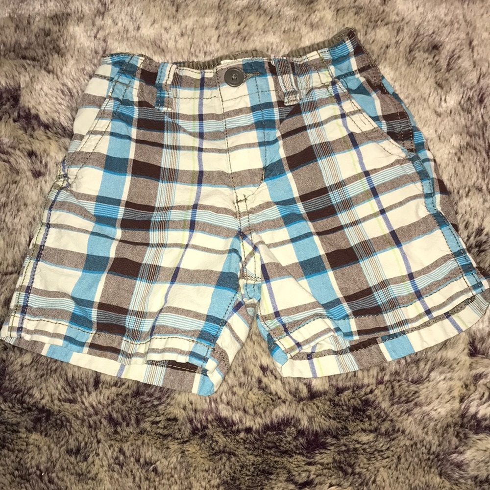 Plaid shorts